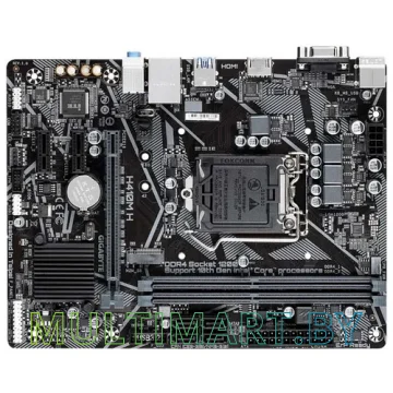Материнская плата Gigabyte H410M H (rev. 1.0)